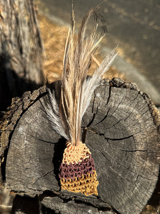 Dilly Bag Necklace + Free Emu Feather Bundle
