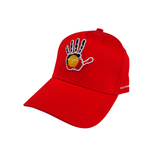 Red Snapback Cap