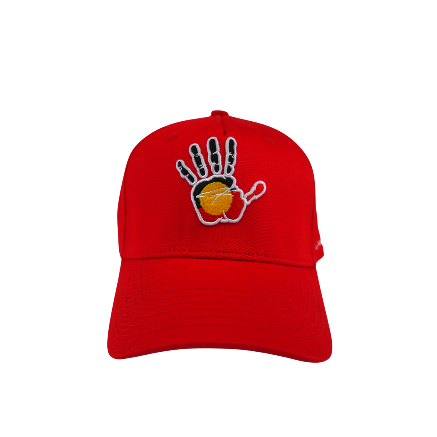 Red Snapback Cap